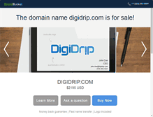 Tablet Screenshot of digidrip.com